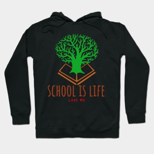 school is life Hoodie